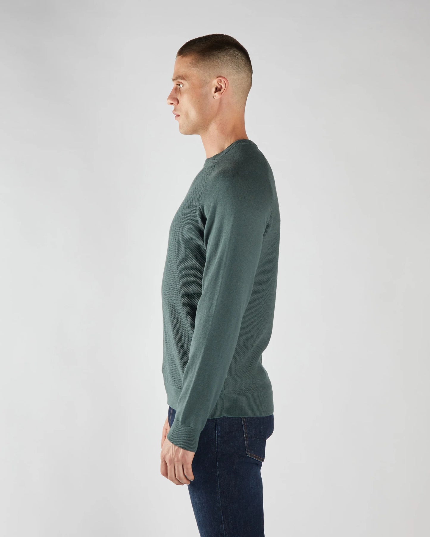 Diesel Preston Sweater- Lawn Green
