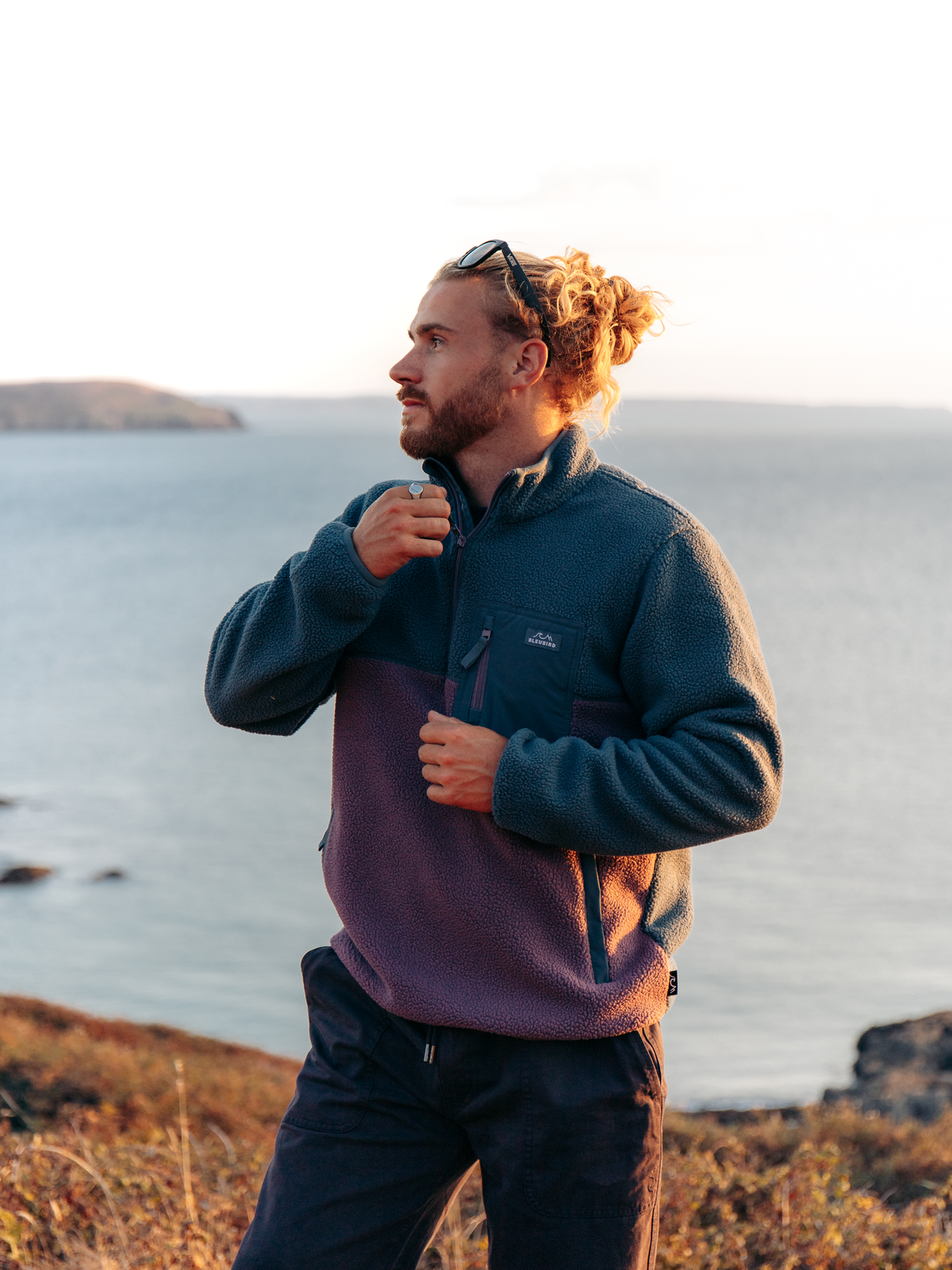 Bleubird Polar Fleece - Retro