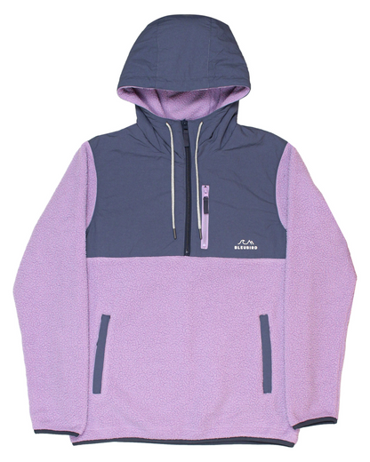 Bluebird Polar Hyrid Fleece - Lavender