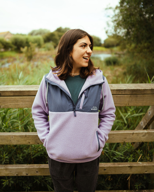 Bluebird Polar Hyrid Fleece - Lavender