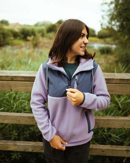 Bluebird Polar Hyrid Fleece - Lavender