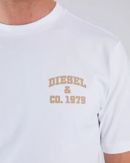 Diesel Paul Tee - Dove White