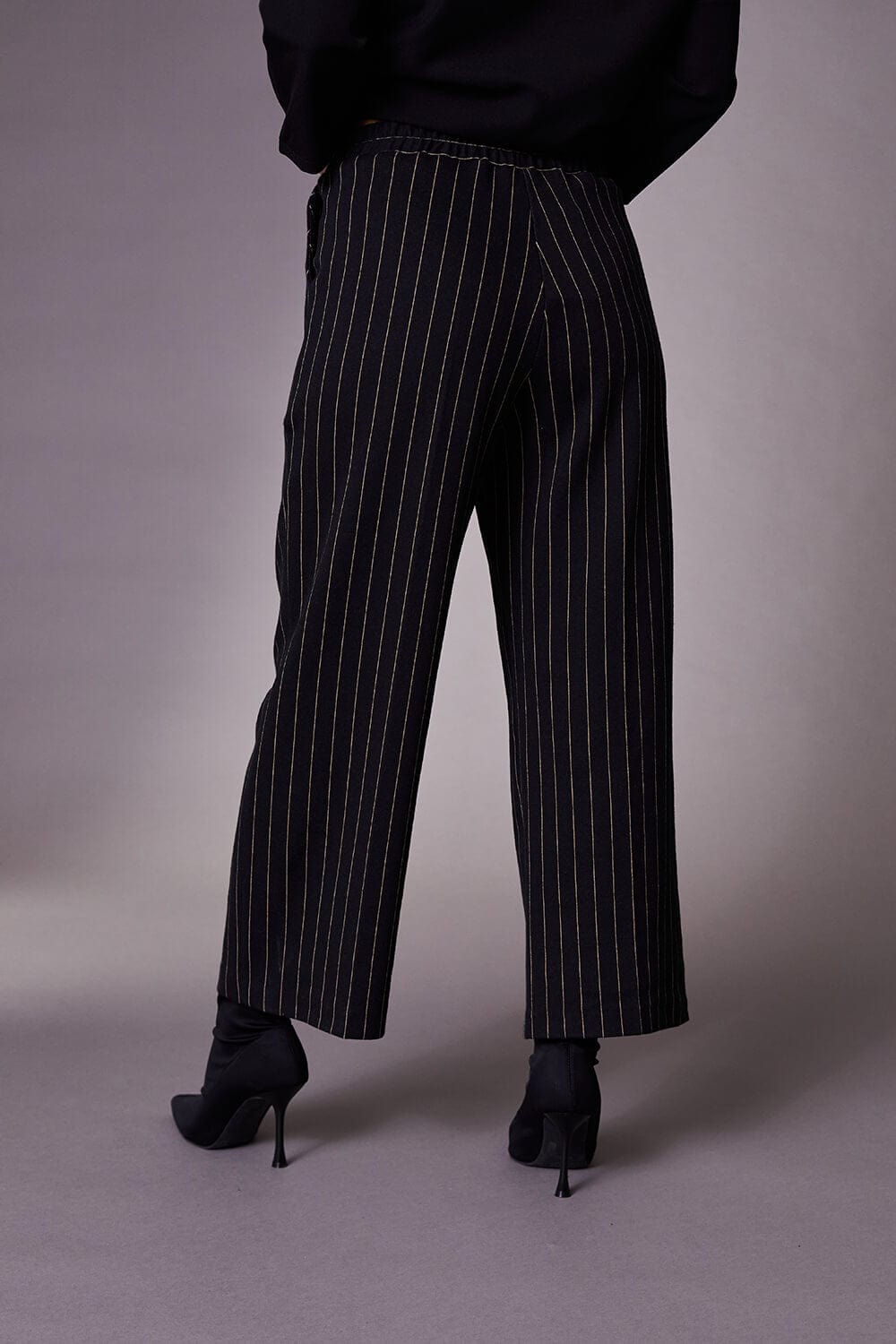Peruzzi Cropped Stripe Trouser