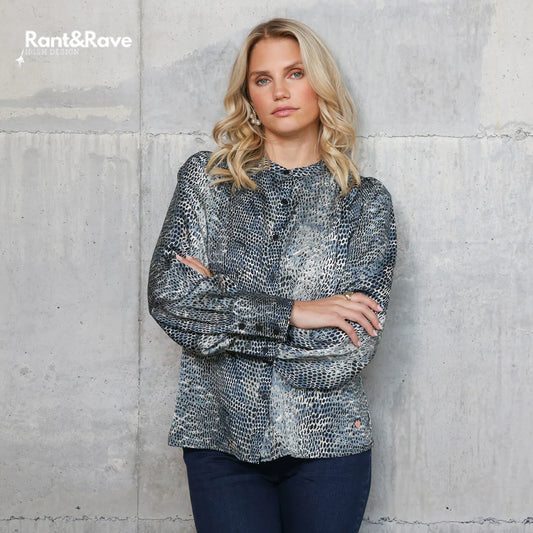 Rant & Rave Quita Top - Blue