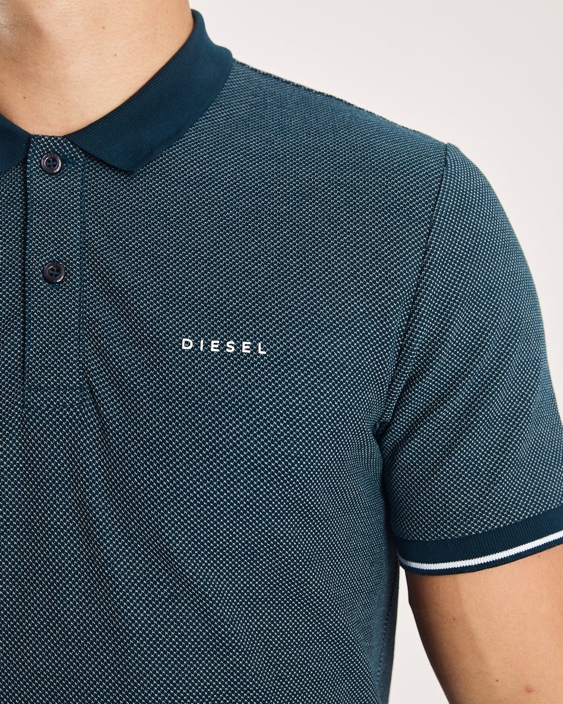 DIESEL Raheem Polo - Midnight Teal