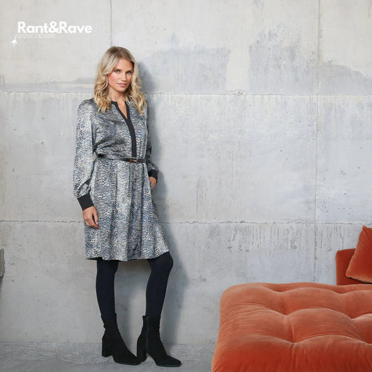 Rant & Rave Rosalynn Dress - Blue