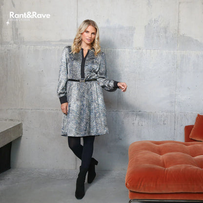 Rant & Rave Rosalynn Dress - Blue
