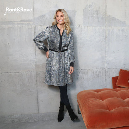 Rant & Rave Rosalynn Dress - Blue