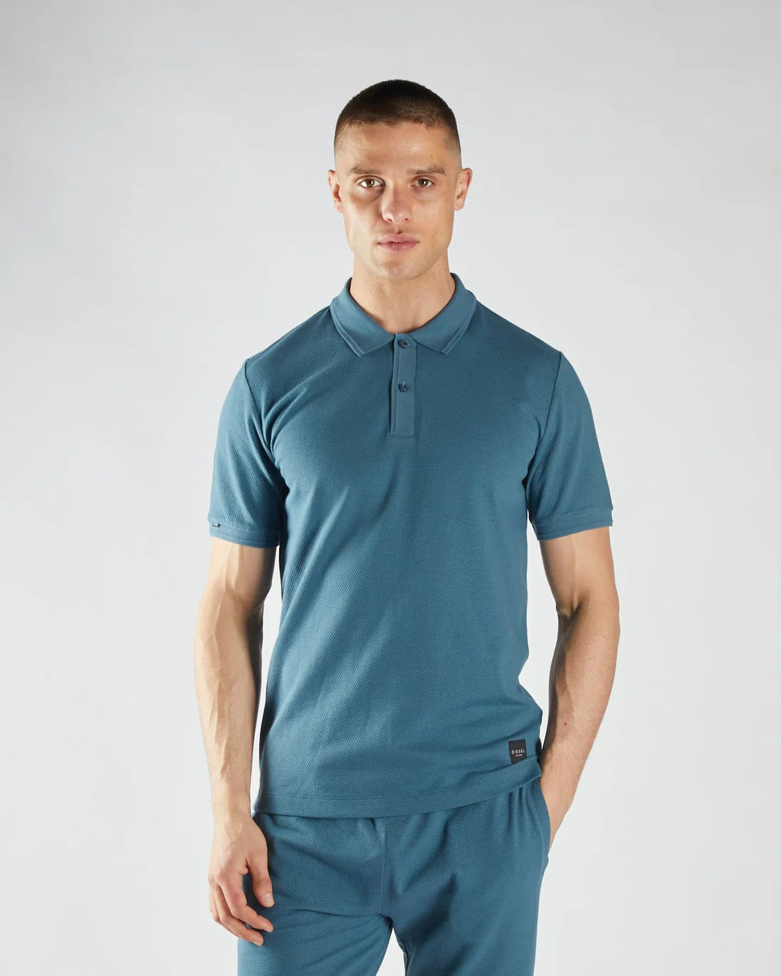 Diesel Rowan Polo Shirt - Blue Pier