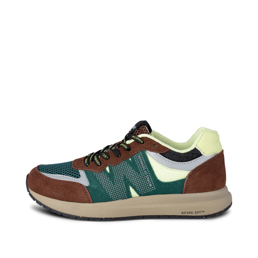 Woden Rigmor Open Mesh Trainer -Sepia/DeepForest