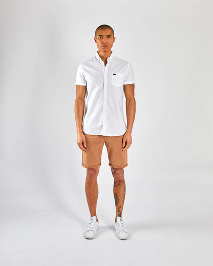 Diesel Ryan Oxford Short Sleeve Shirt - Optic White