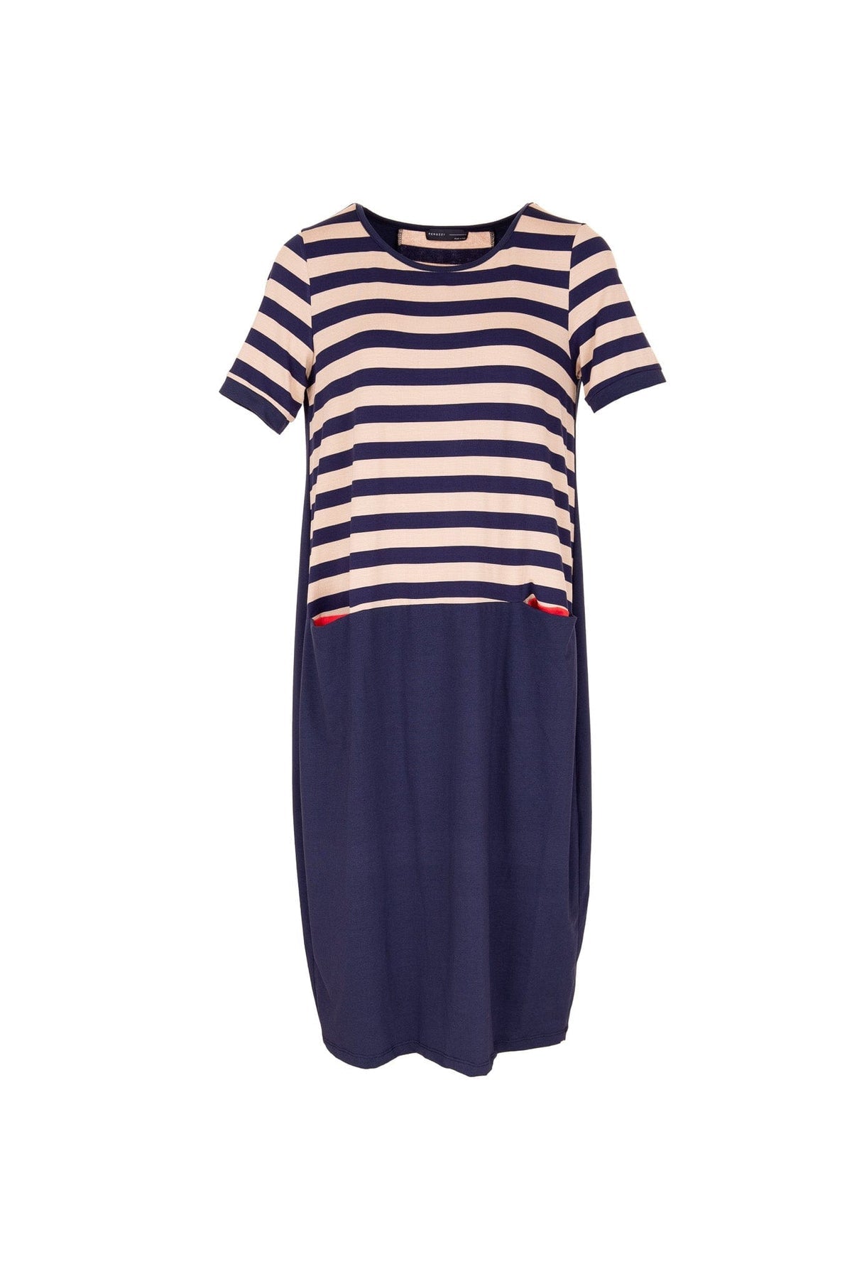 Peruzzi Stripe Dress - Contrast Pocket