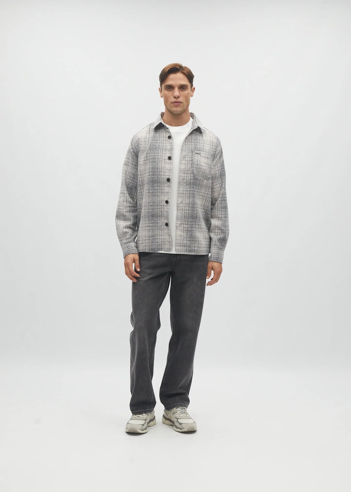 Diesel Jecker Overshirt - Navy Check