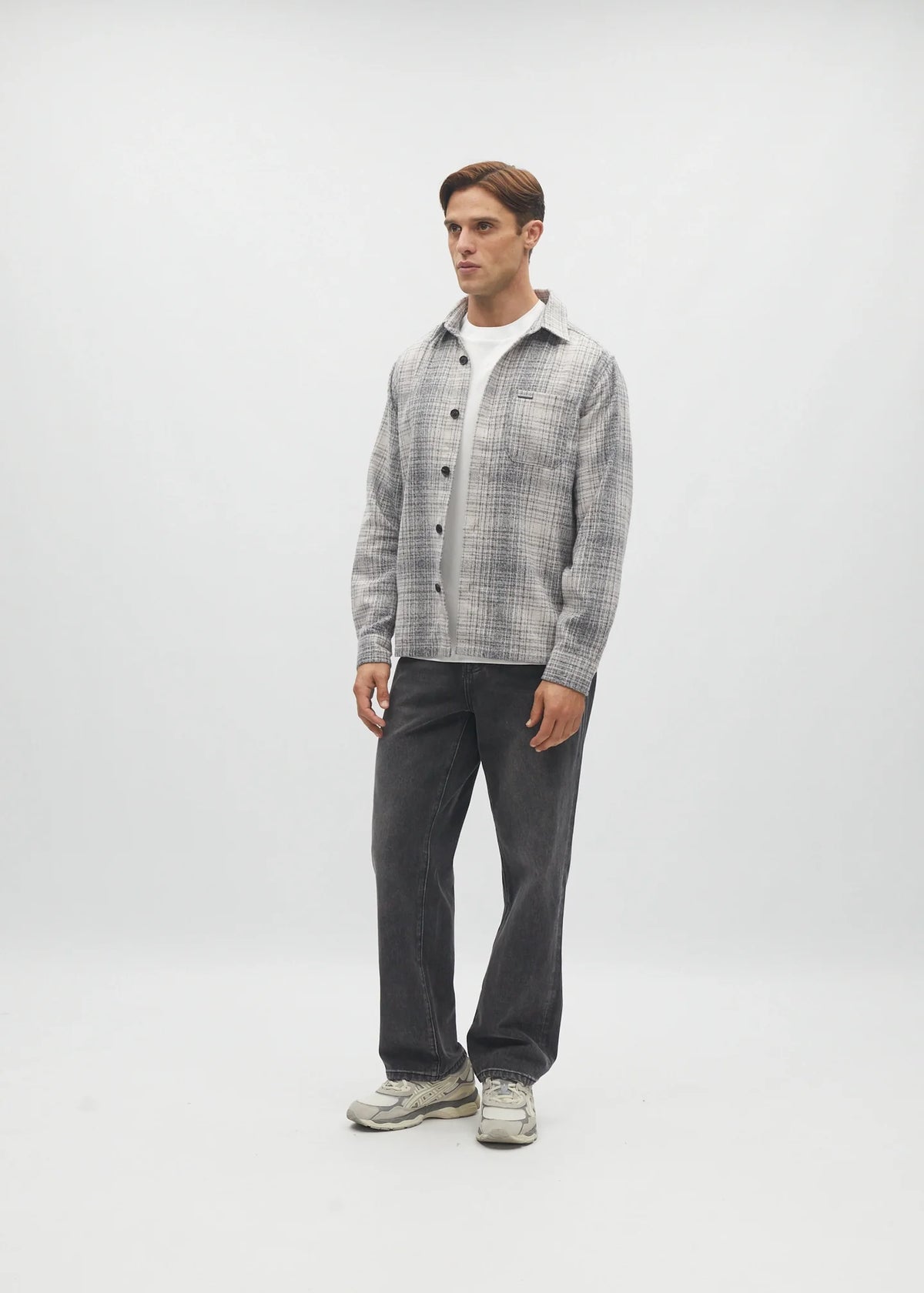 Diesel Jecker Overshirt - Navy Check