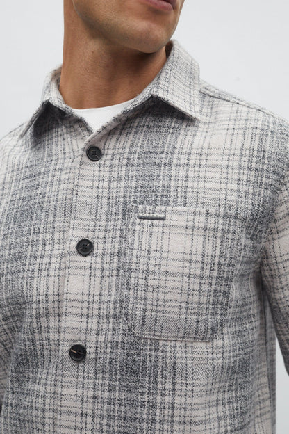 Diesel Jecker Overshirt - Navy Check
