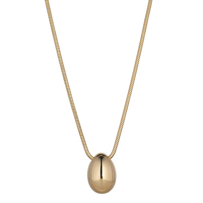 Knight & Day Chunky Gold Teardrop Pendant