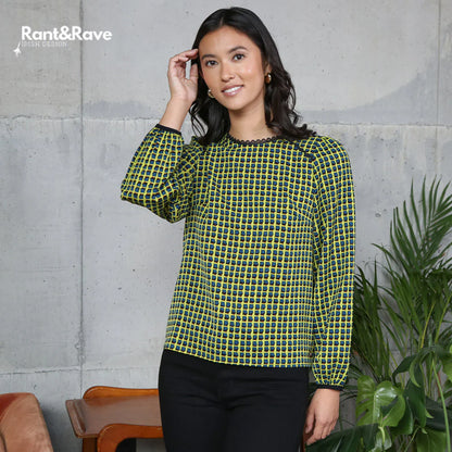Rant & Rave Sade Top Lime - Green