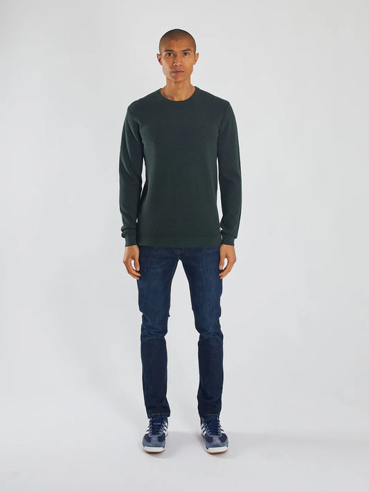 Diesel Samson Workwear Sweater - Green Marl