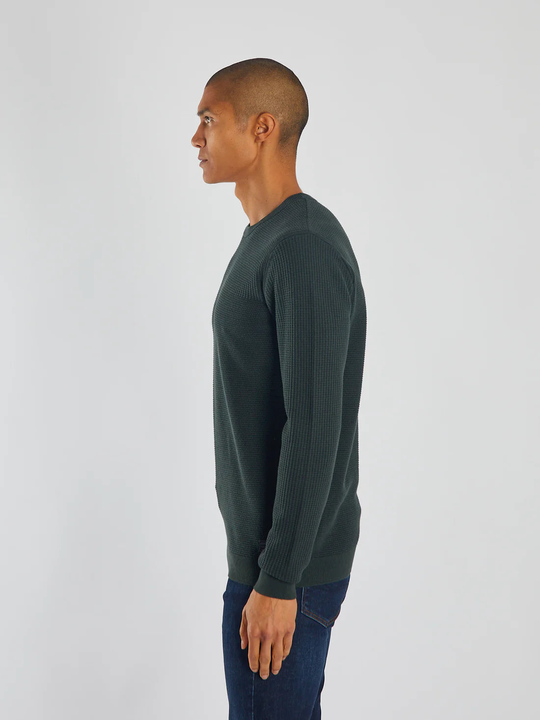 Diesel Samson Workwear Sweater - Green Marl