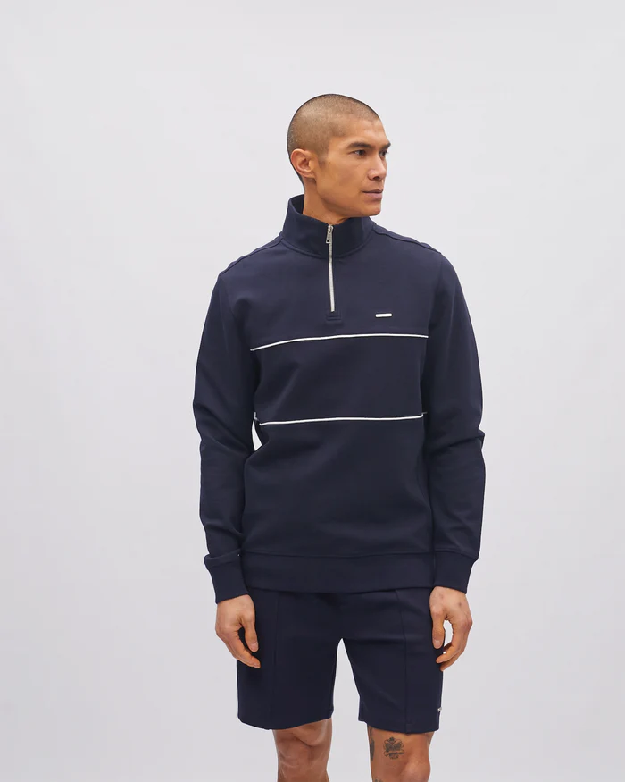 Diesel Simon Half Zip - Midnight Blue