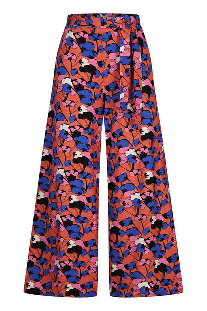 ZILCH Wide Pant - Bouquet Coral