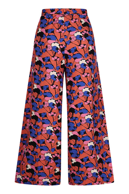 ZILCH Wide Pant - Bouquet Coral