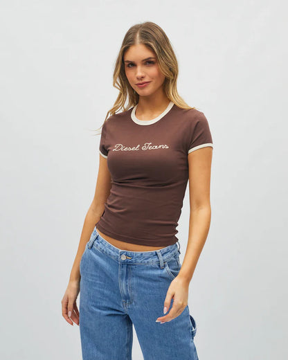 Diesel Solstice Tee - Teddy Brown