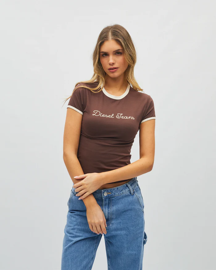 Diesel Solstice Tee - Teddy Brown