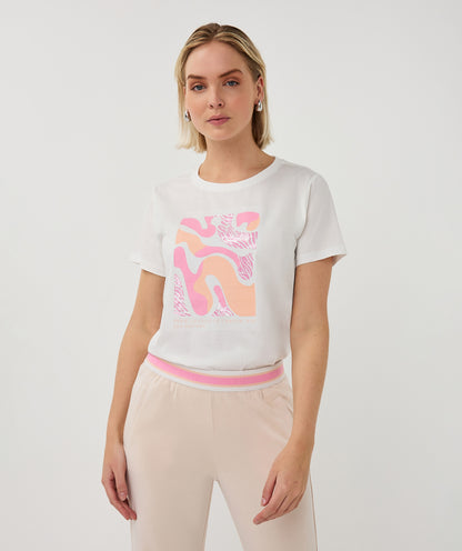 Esqualo Paris T-Shirt - Rose