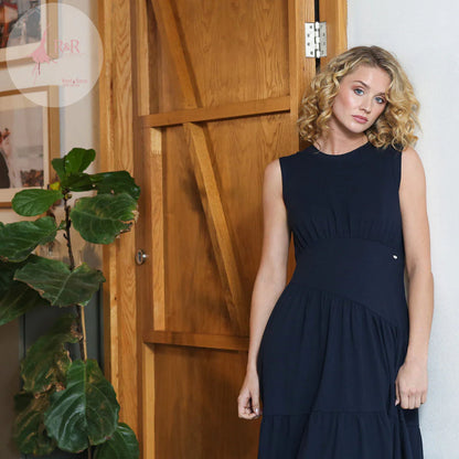 Relax & Renew Sarah Dress - Navy