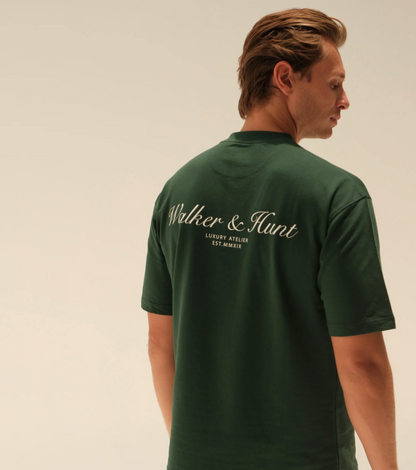 Walker & Hunt Atelier Tee - Dark Green