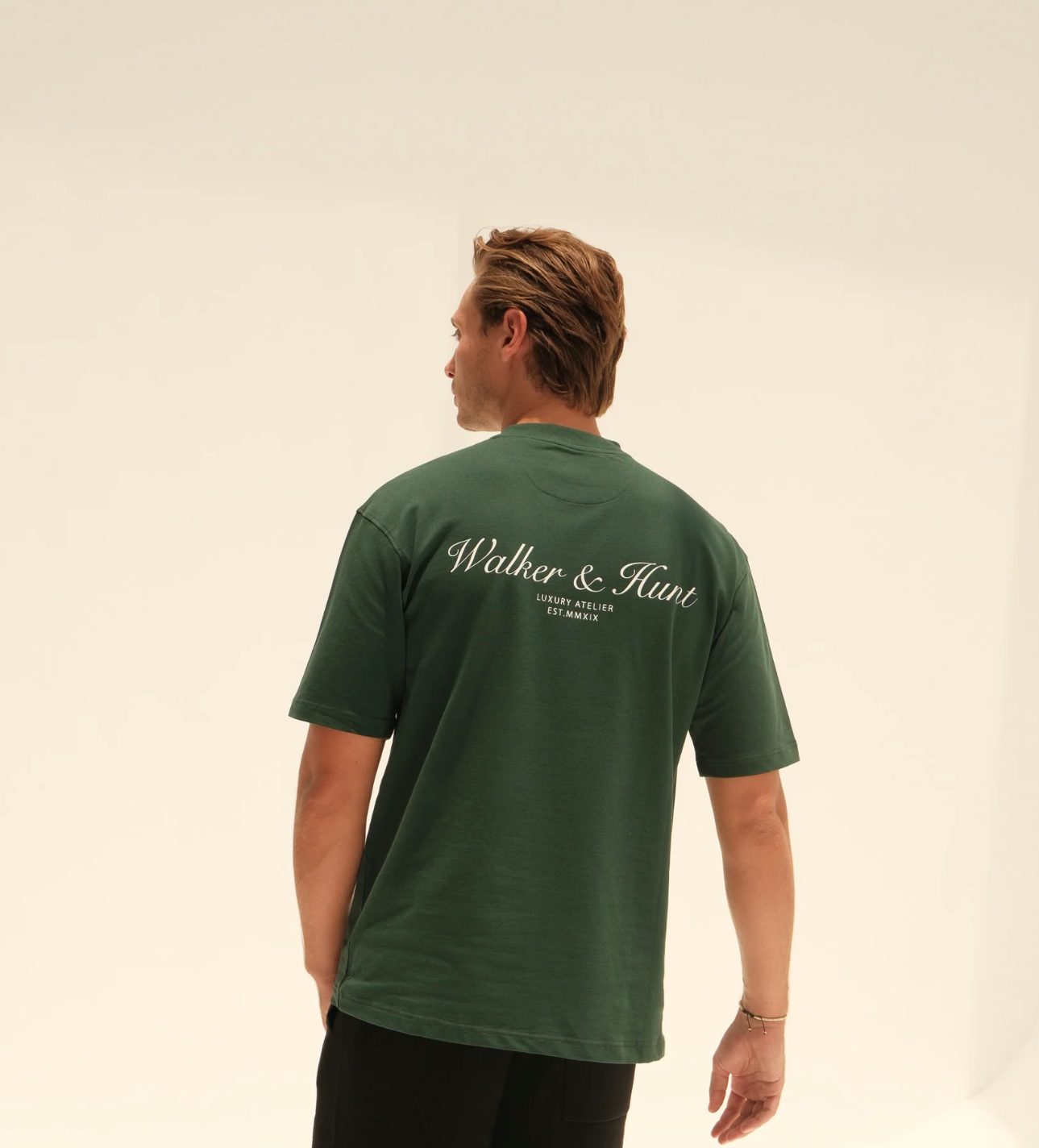Walker & Hunt Atelier Tee - Dark Green