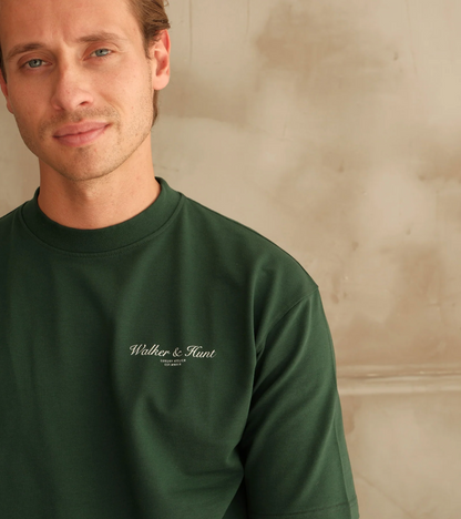 Walker & Hunt Atelier Tee - Dark Green