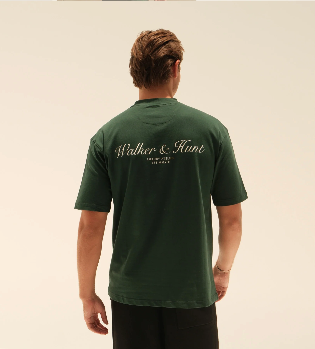 Walker & Hunt Atelier Tee - Dark Green