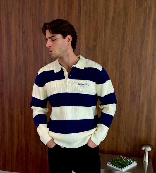 Walker & Hunt Lando Knit - Navy