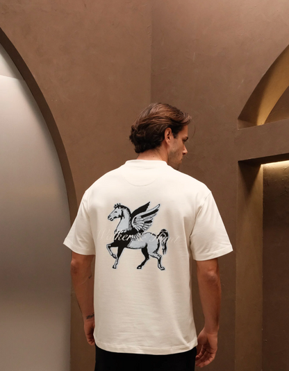 Walker & Hunt Pegasus Tee - White
