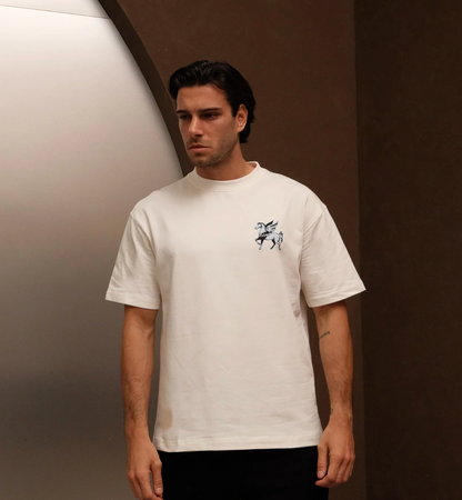 Walker & Hunt Pegasus Tee - White