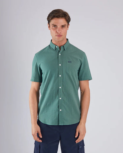 Diesel Selleck Short Sleeved Shirt - Dark Forest