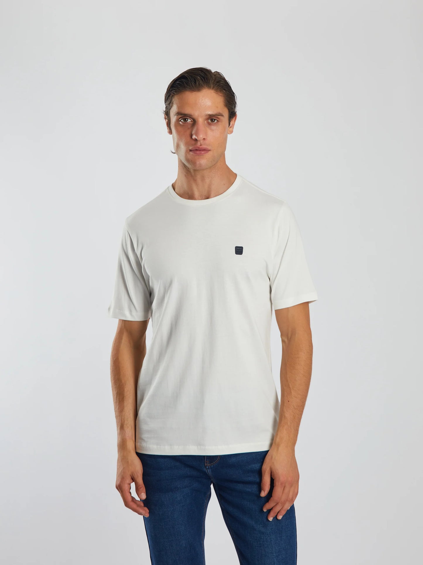 Diesel Sheenan Tee - Milky White