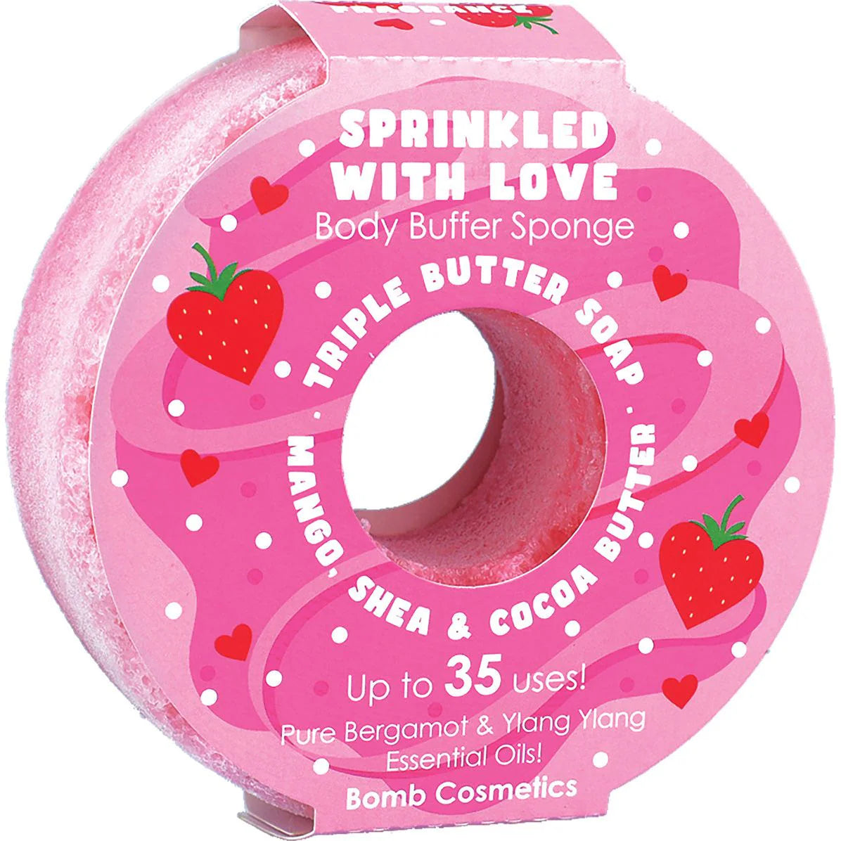Bomb Cosmetic Sprinkled with Love Buffer Sponge