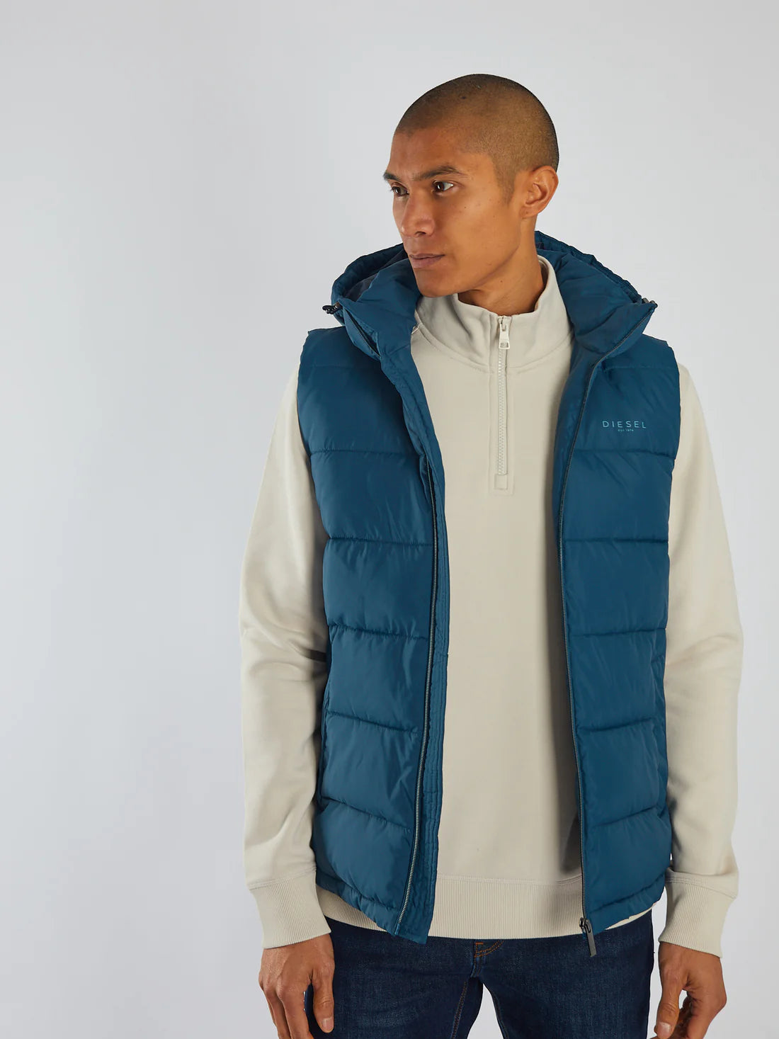 Diesel Tate Gilet - Teal