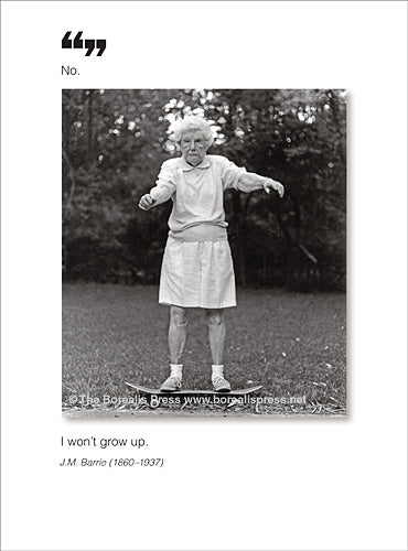 Borealis Card - No. I Won't Grow Up