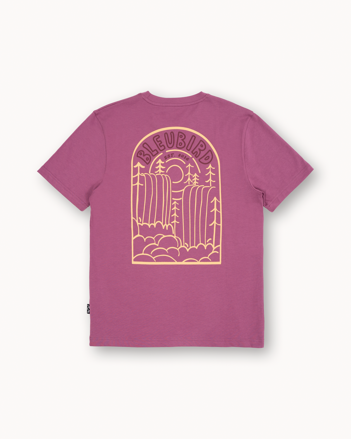 Bleubird Cascade Tee - Berry