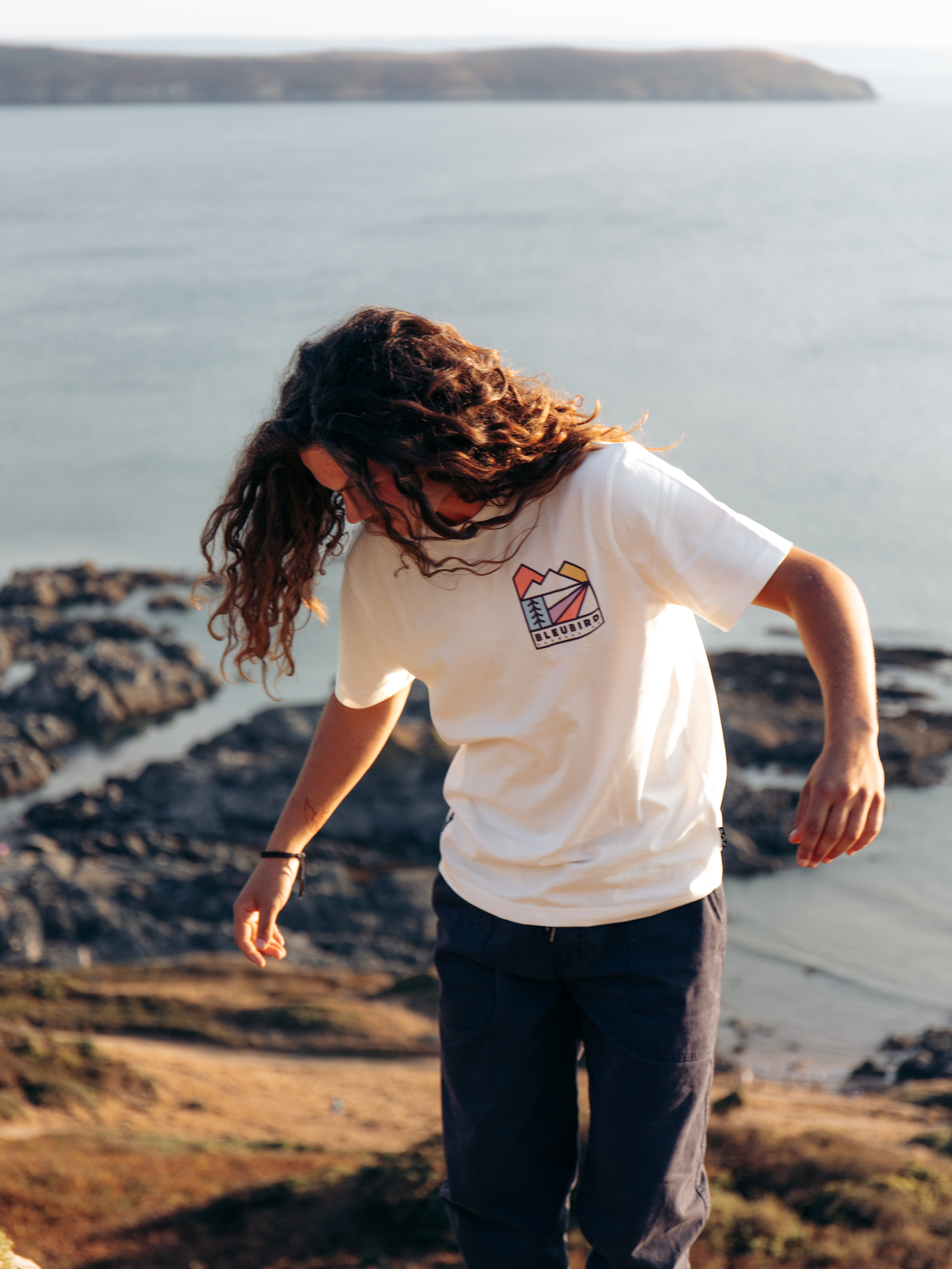 Bleubird Serra Tee - White