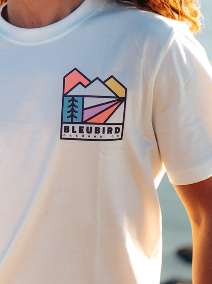 Bleubird Serra Tee - White