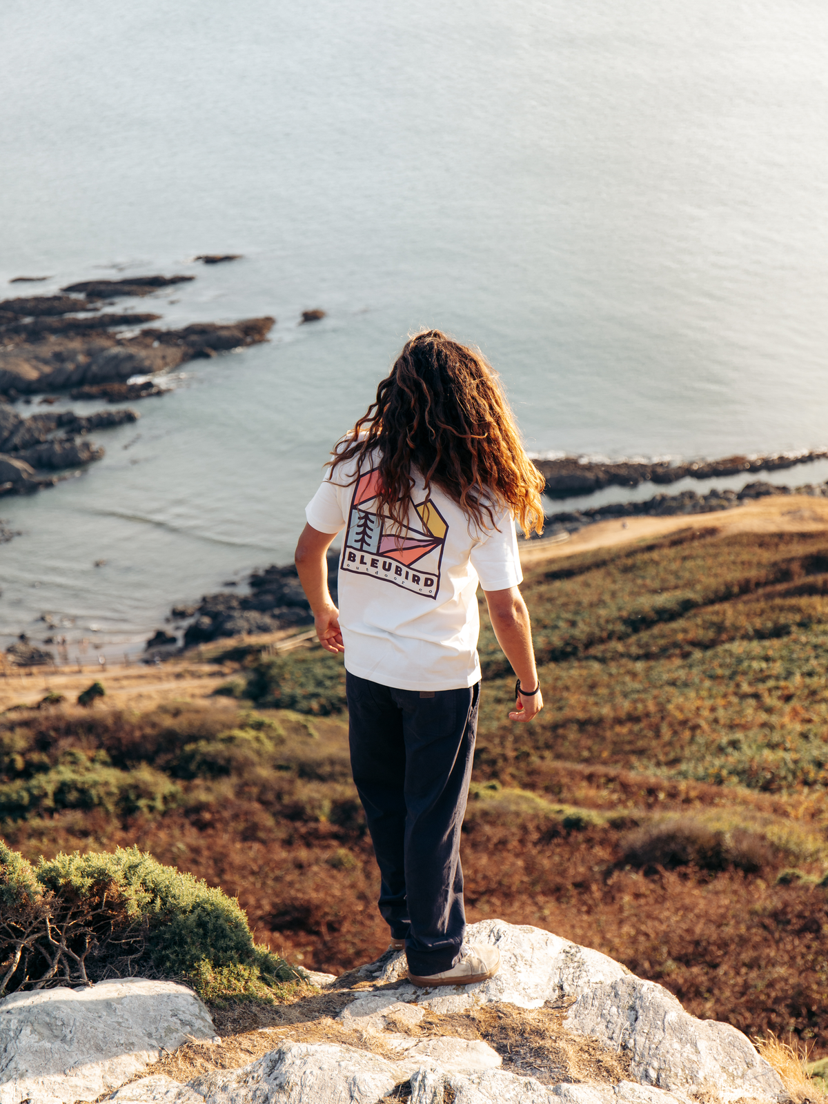 Bleubird Serra Tee - White