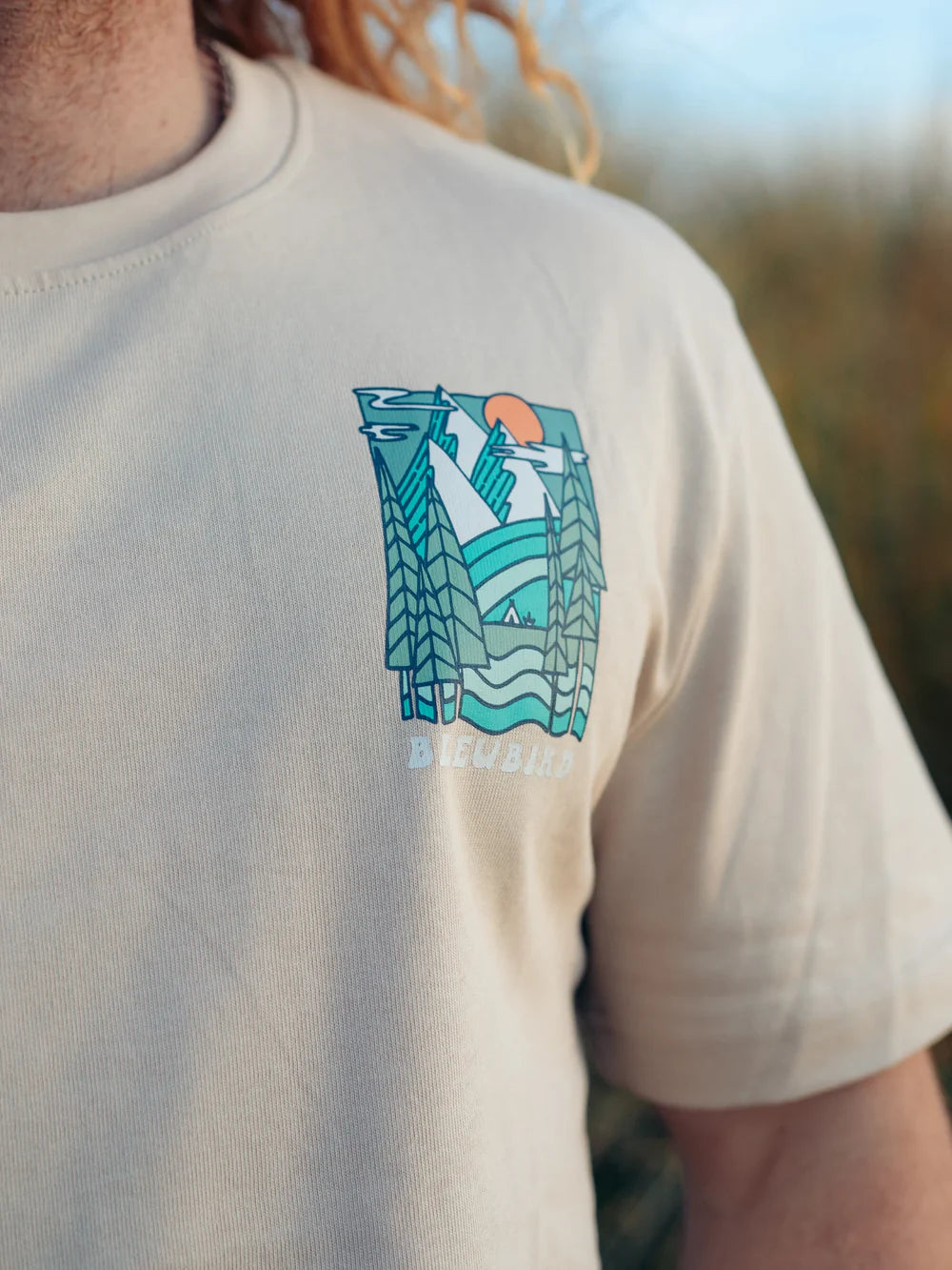 Bleubird Trailhead Tee - Off White