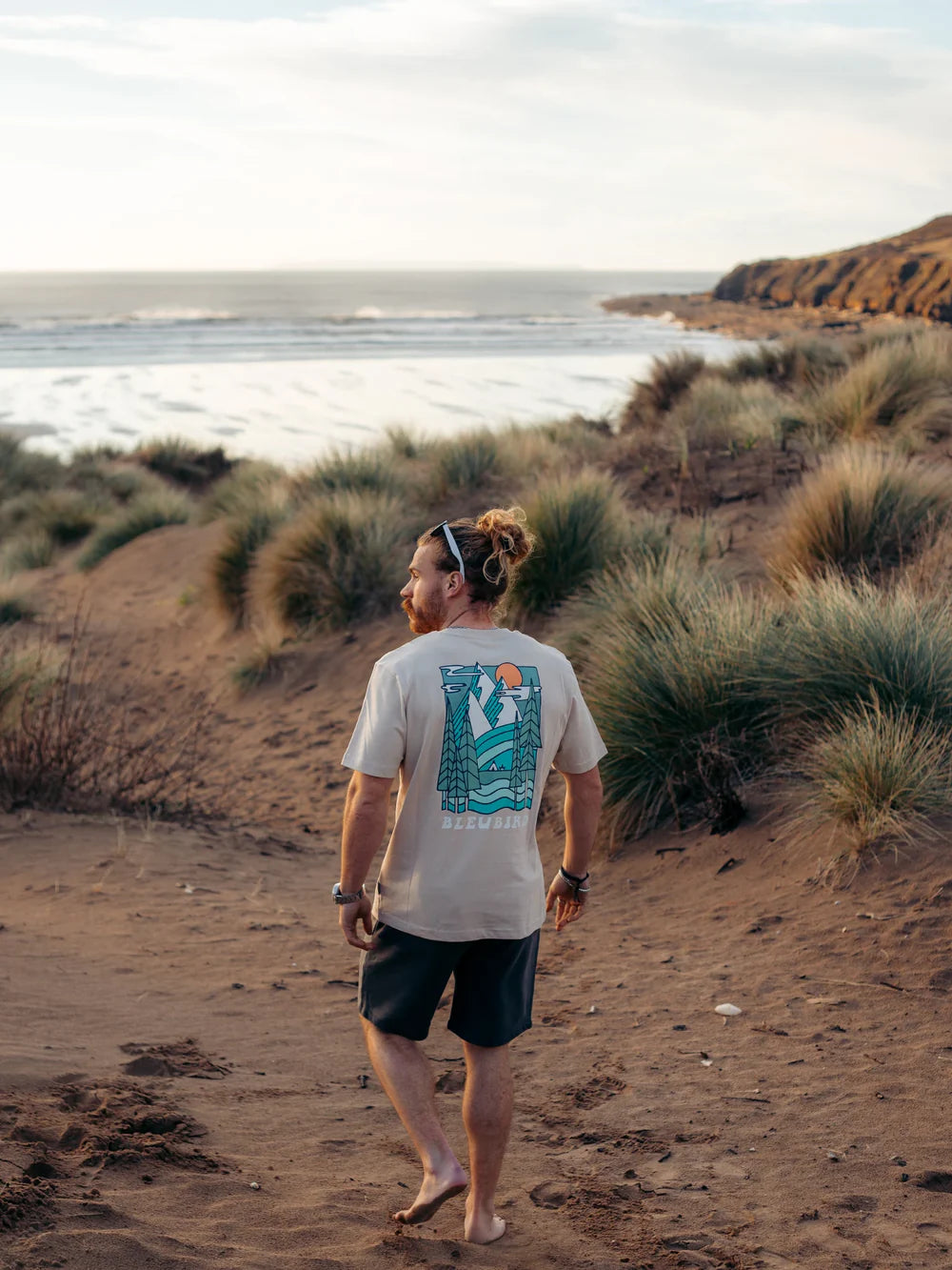 Bleubird Trailhead Tee - Off White