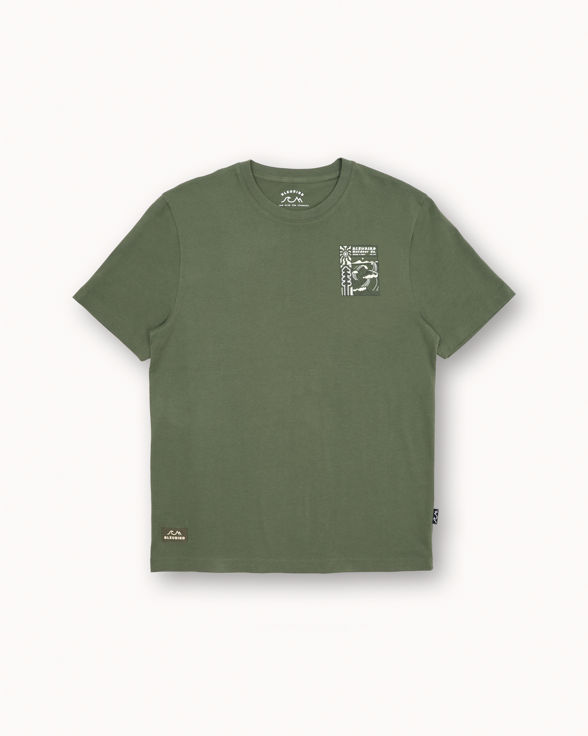 Bleubird Valto Tee - Moss