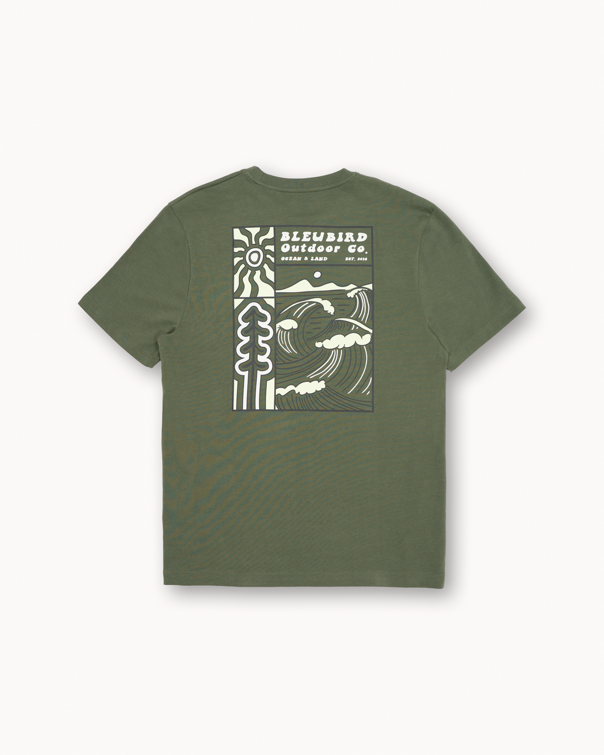Bleubird Valto Tee - Moss